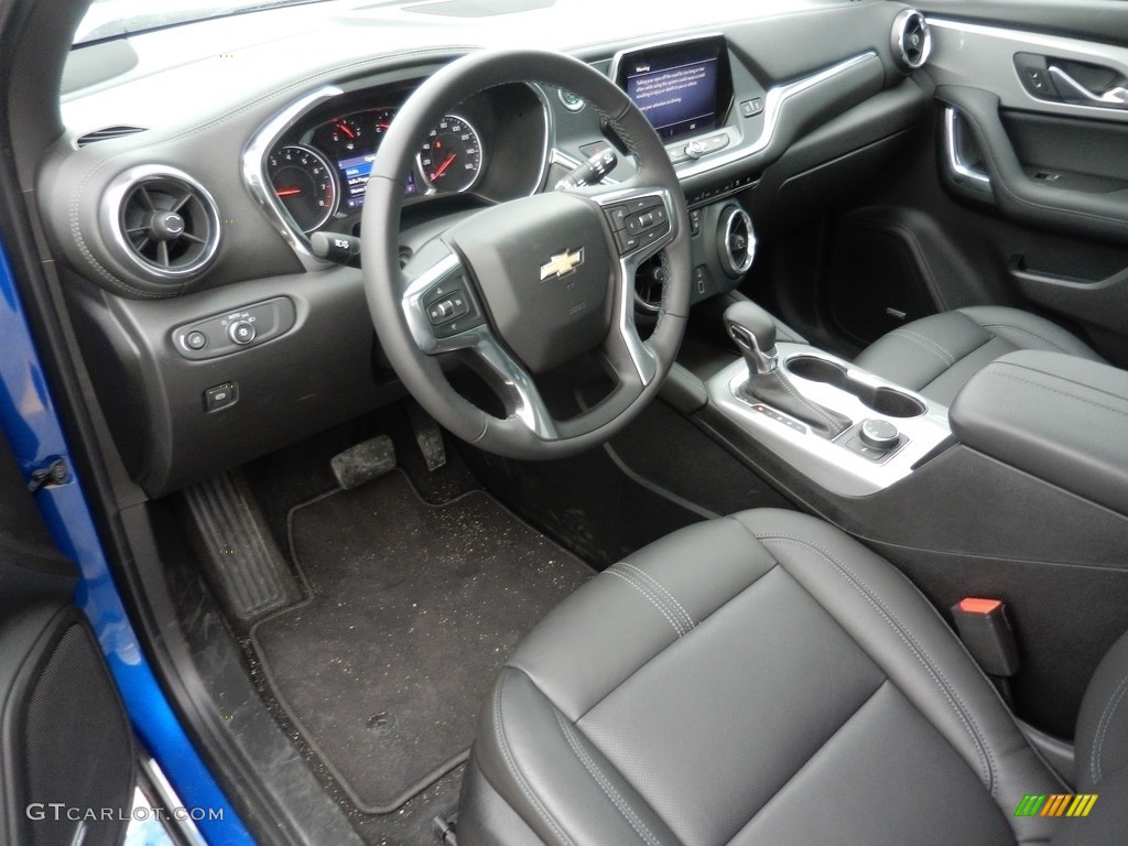 Jet Black Interior 2019 Chevrolet Blazer 3.6L Leather AWD Photo #132378367
