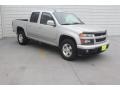 2012 Sheer Silver Metallic Chevrolet Colorado LT Crew Cab  photo #2