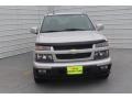 2012 Sheer Silver Metallic Chevrolet Colorado LT Crew Cab  photo #3