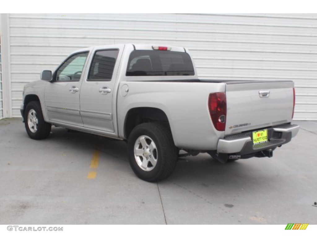 2012 Colorado LT Crew Cab - Sheer Silver Metallic / Ebony photo #7