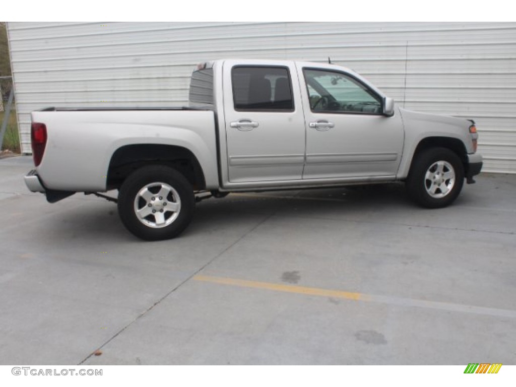 2012 Colorado LT Crew Cab - Sheer Silver Metallic / Ebony photo #10