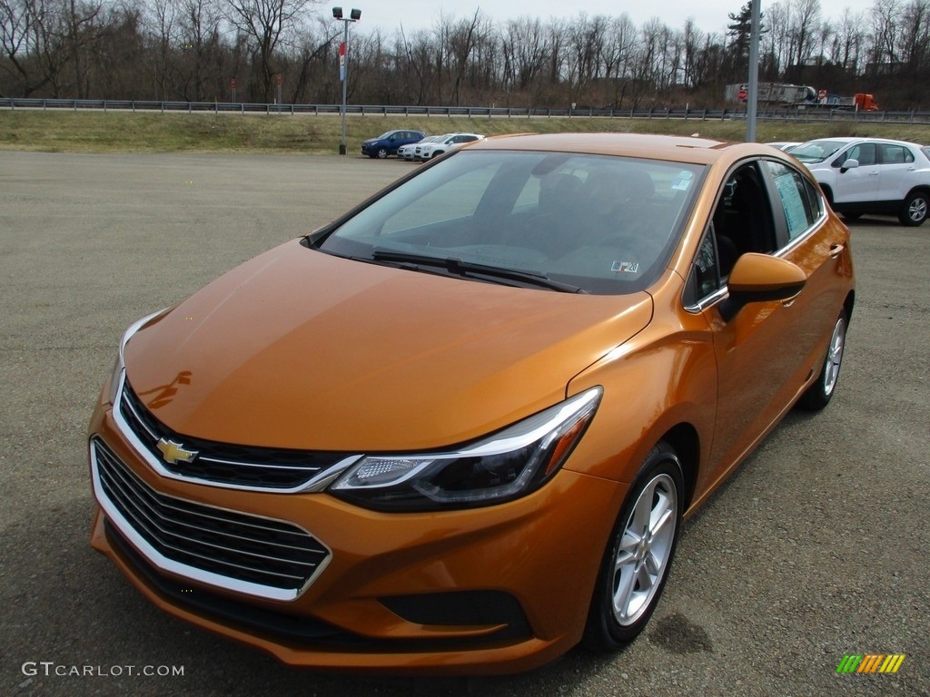 2017 Cruze LT - Orange Burst Metallic / Jet Black photo #20