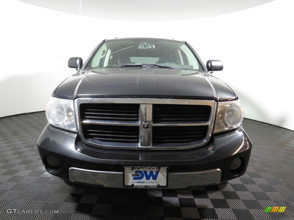 2008 Durango Limited 4x4 - Brilliant Black / Dark/Light Slate Gray photo #4