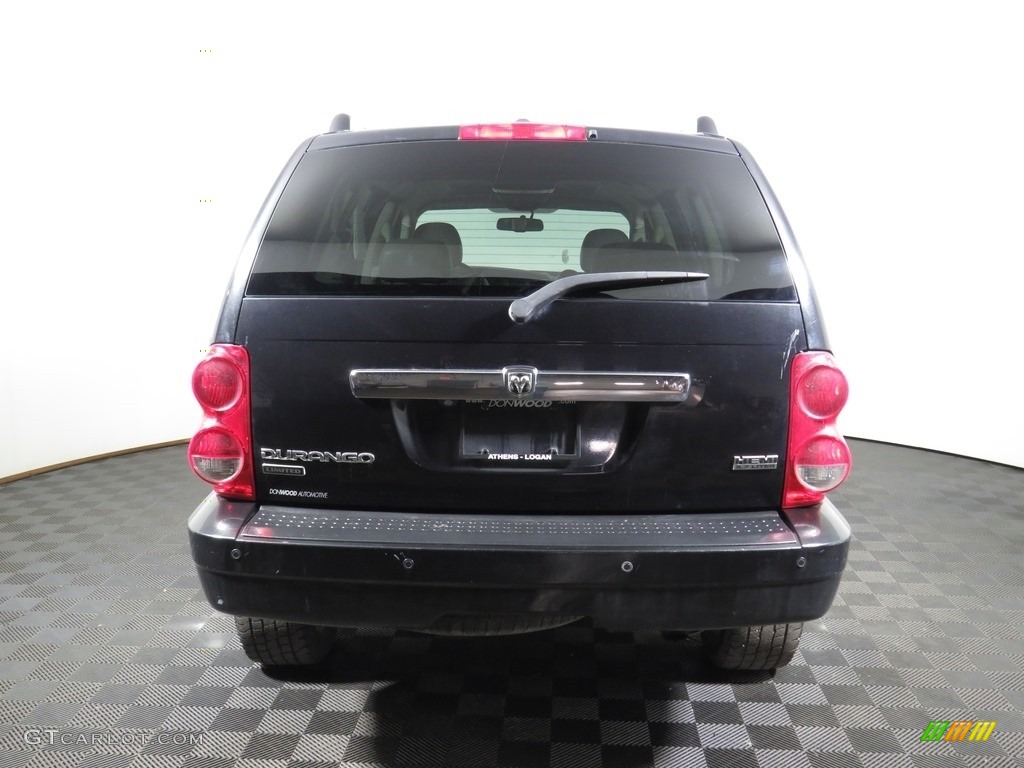 2008 Durango Limited 4x4 - Brilliant Black / Dark/Light Slate Gray photo #7