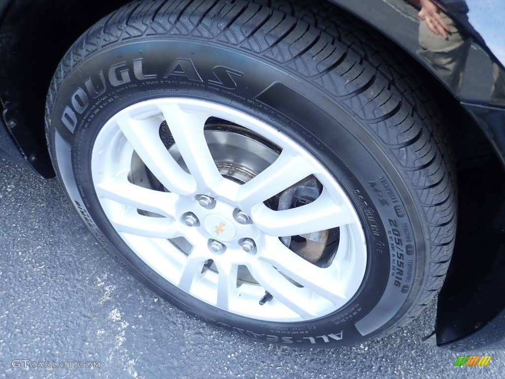 2012 Sonic LT Sedan - Black / Jet Black/Dark Titanium photo #14