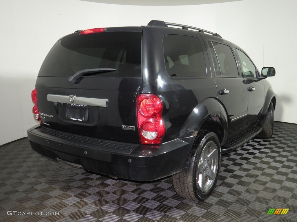 2008 Durango Limited 4x4 - Brilliant Black / Dark/Light Slate Gray photo #10