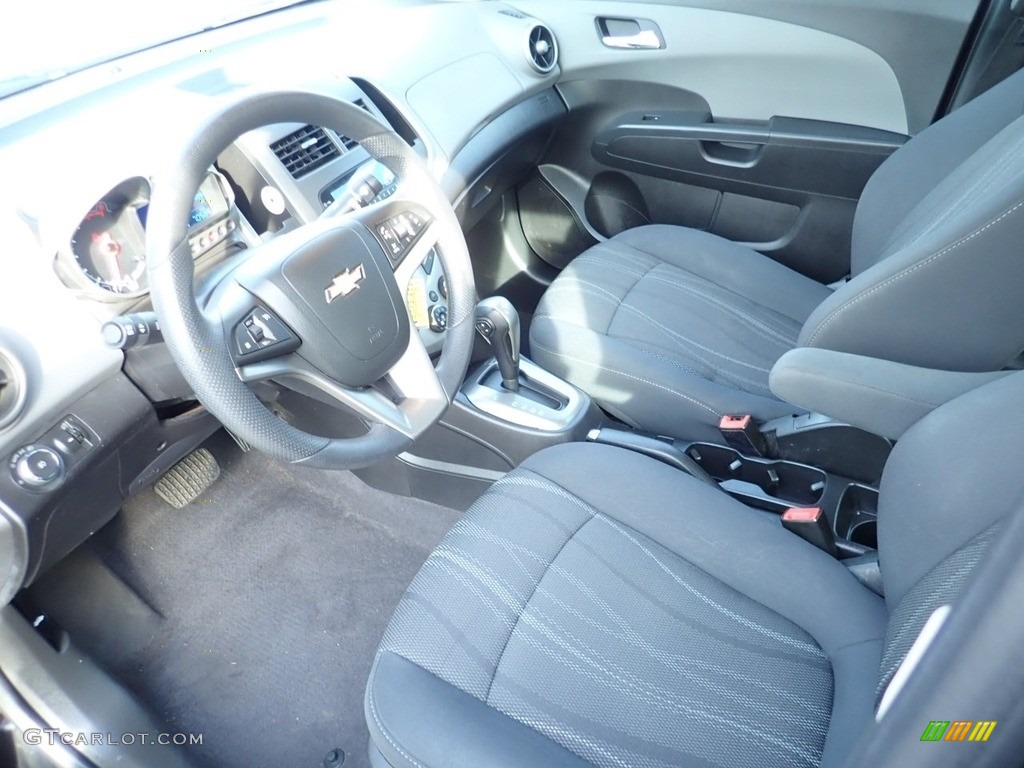 2012 Sonic LT Sedan - Black / Jet Black/Dark Titanium photo #25