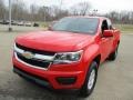 2017 Red Hot Chevrolet Colorado WT Extended Cab 4x4  photo #20