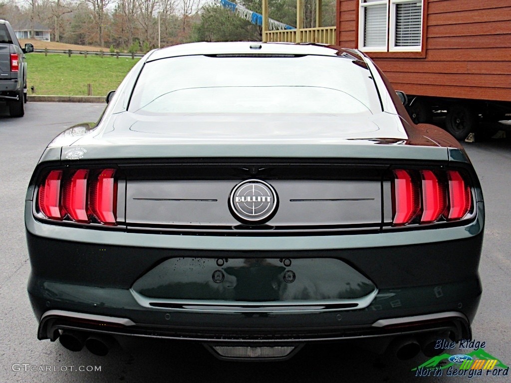 2019 Mustang Bullitt - Dark Highland Green / Ebony photo #4