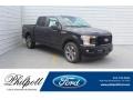 2019 Agate Black Ford F150 STX SuperCrew  photo #1