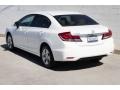 Taffeta White - Civic LX Sedan Photo No. 2