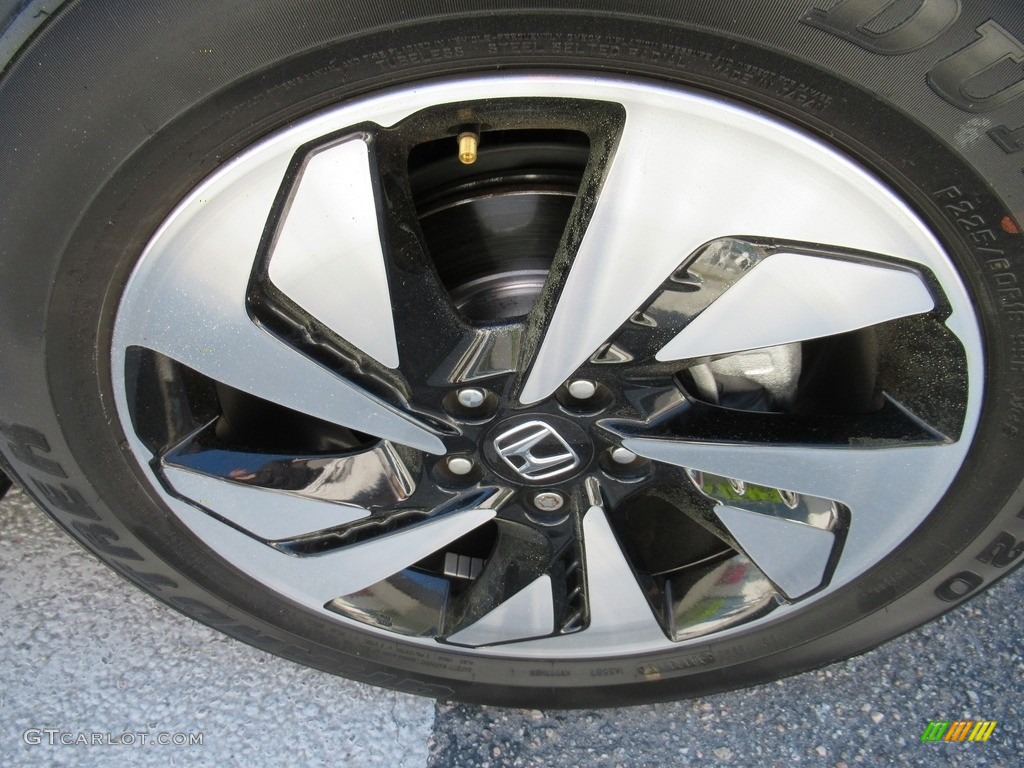 2016 CR-V Touring - Modern Steel Metallic / Gray photo #7