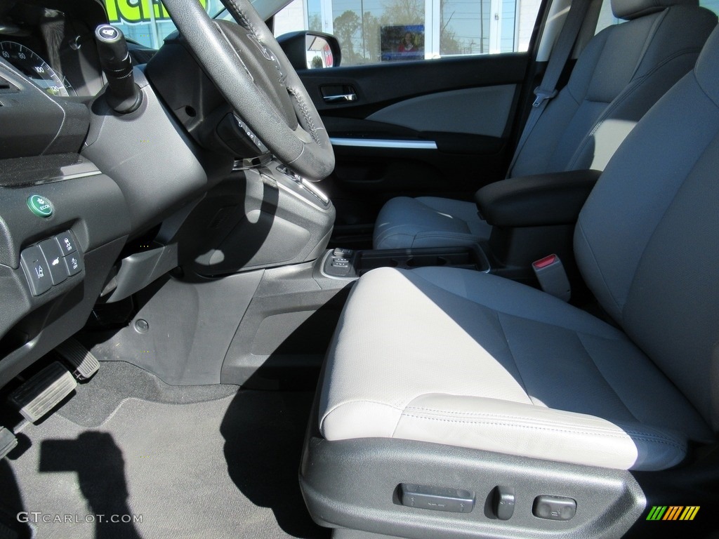 2016 CR-V Touring - Modern Steel Metallic / Gray photo #9