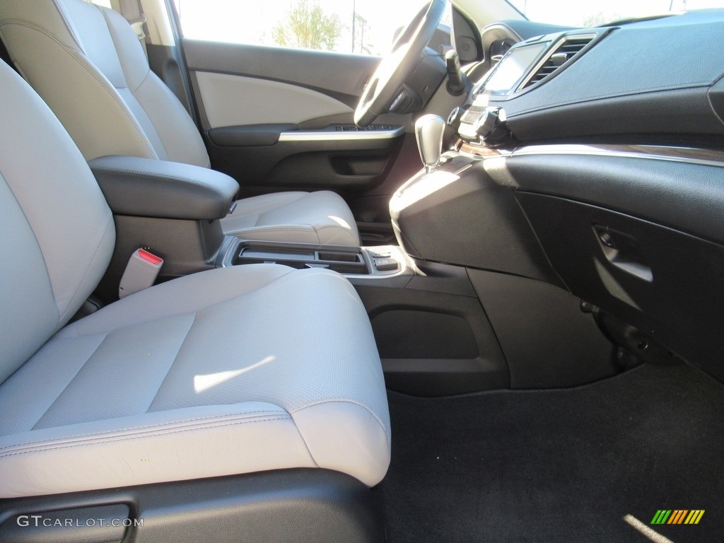 2016 CR-V Touring - Modern Steel Metallic / Gray photo #11