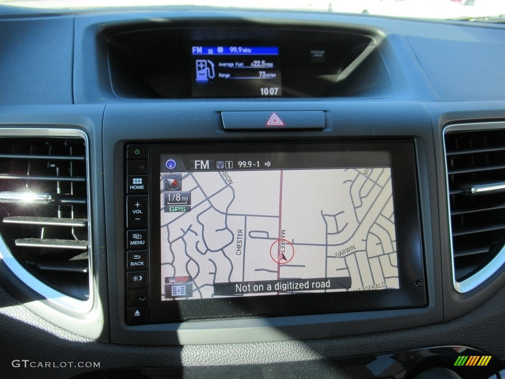 2016 CR-V Touring - Modern Steel Metallic / Gray photo #16