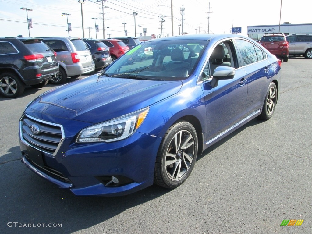 2017 Legacy 2.5i Sport - Lapis Blue Pearl / Sport Two-Tone Gray photo #2