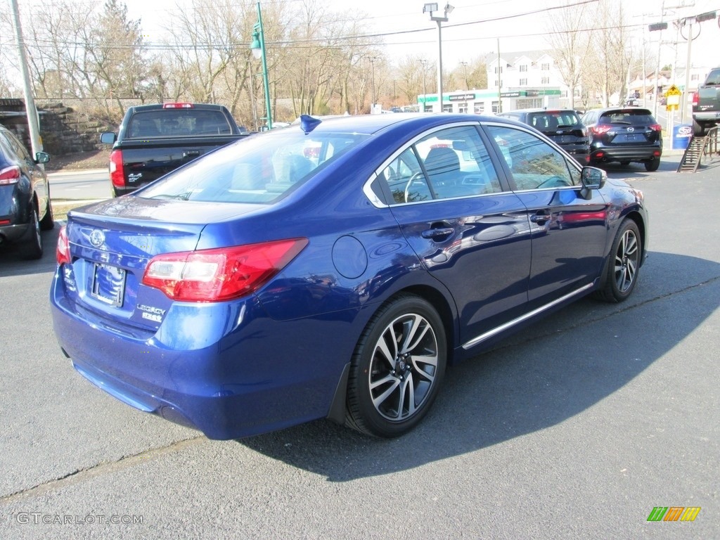 2017 Legacy 2.5i Sport - Lapis Blue Pearl / Sport Two-Tone Gray photo #6