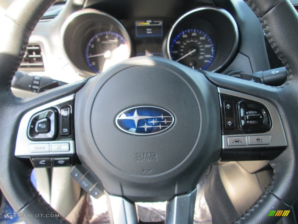 2017 Legacy 2.5i Sport - Lapis Blue Pearl / Sport Two-Tone Gray photo #11