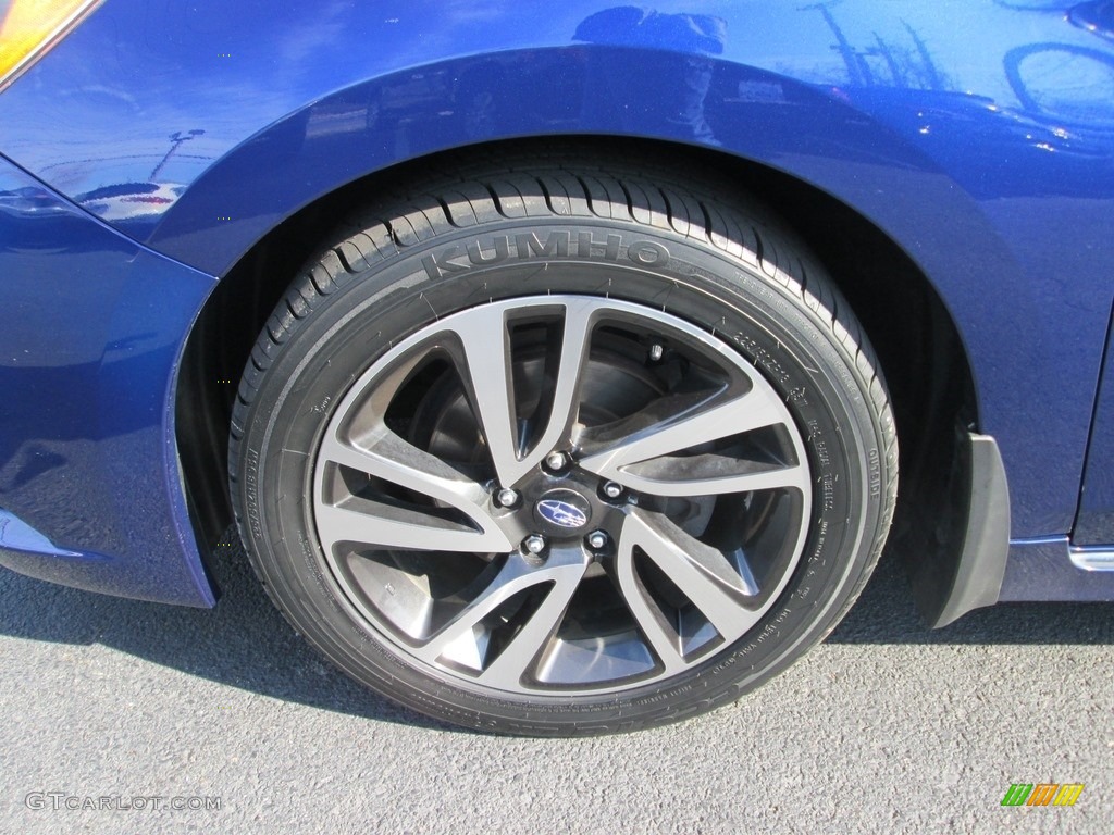 2017 Legacy 2.5i Sport - Lapis Blue Pearl / Sport Two-Tone Gray photo #23
