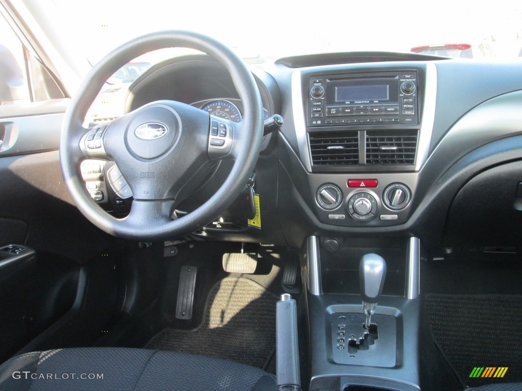 2011 Forester 2.5 X Premium - Spark Silver Metallic / Black photo #10