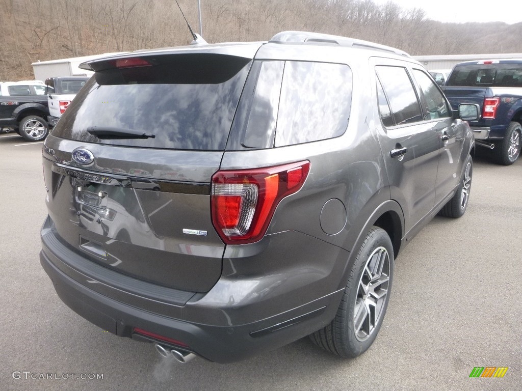 2019 Explorer Sport 4WD - Magnetic / Medium Black photo #2