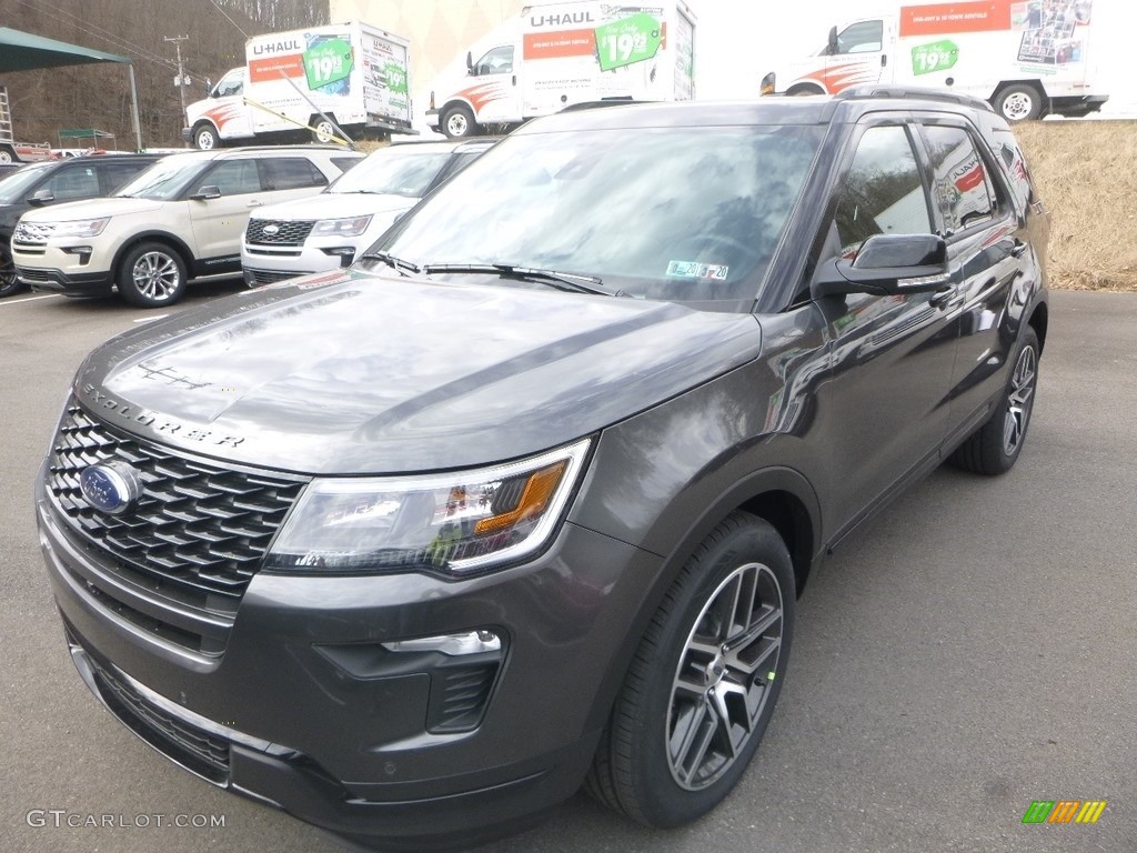 2019 Explorer Sport 4WD - Magnetic / Medium Black photo #5