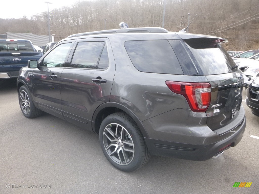 2019 Explorer Sport 4WD - Magnetic / Medium Black photo #6