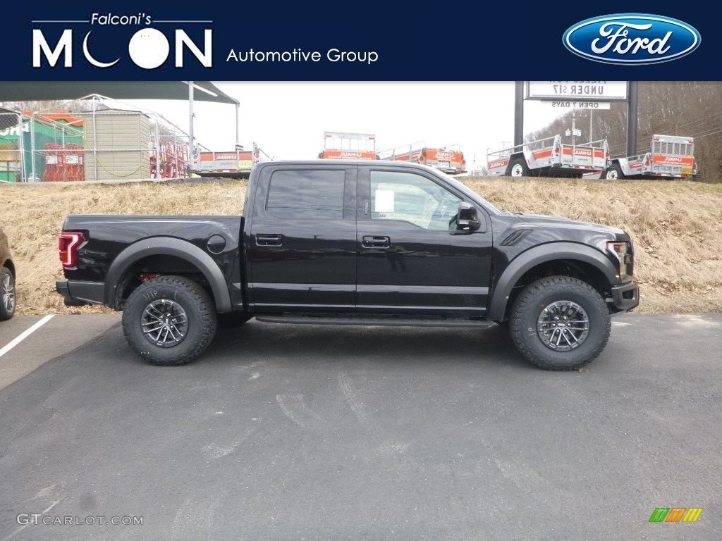 2019 F150 SVT Raptor SuperCrew 4x4 - Agate Black / Raptor Black photo #1