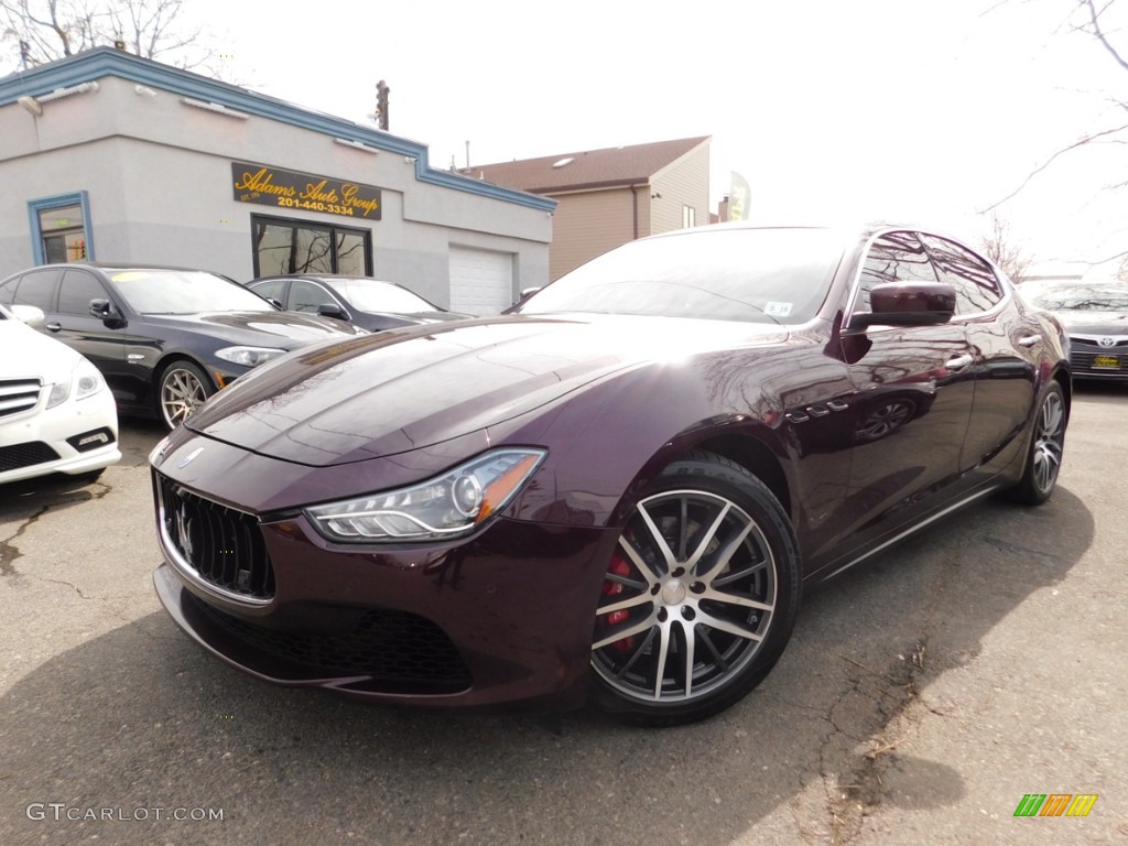 2014 Ghibli S Q4 - Rosso Folgore (Dark Red) / Nero photo #1