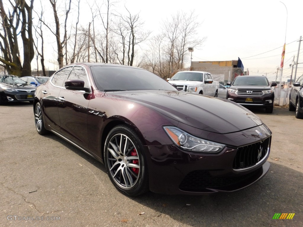 2014 Ghibli S Q4 - Rosso Folgore (Dark Red) / Nero photo #4