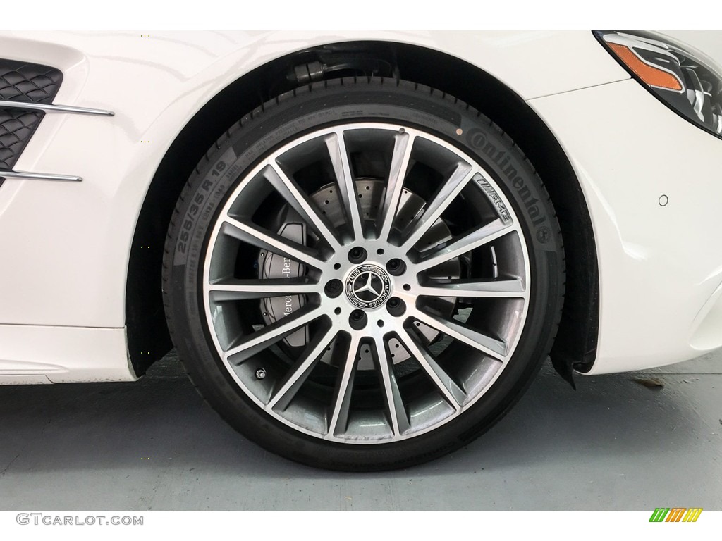 2019 SL 550 Roadster - designo Diamond White Metallic / Saddle Brown/Black photo #9
