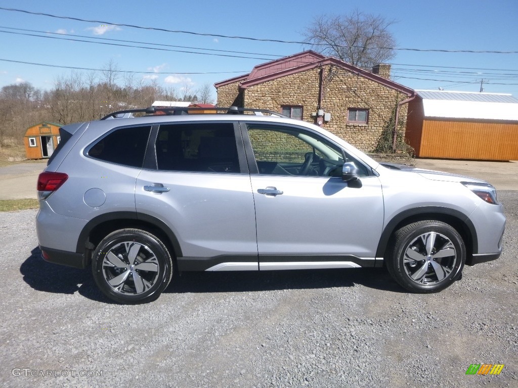 2019 Forester 2.5i Touring - Ice Silver Metallic / Black photo #3