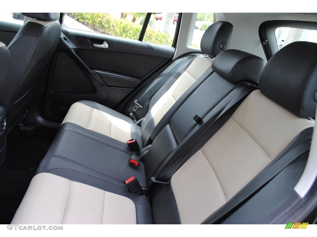 2016 Tiguan S - Deep Black Pearl / Beige/Black photo #12