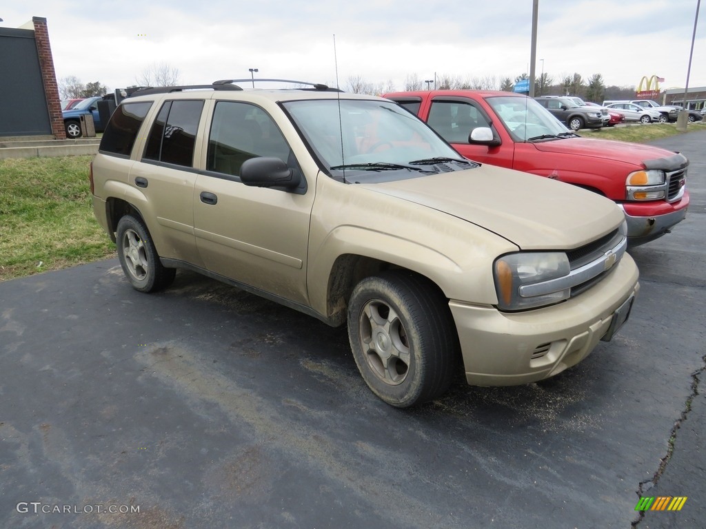 2006 TrailBlazer LS 4x4 - Sandstone Metallic / Light Cashmere/Ebony photo #3