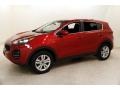 2018 Hyper Red Kia Sportage LX AWD  photo #3