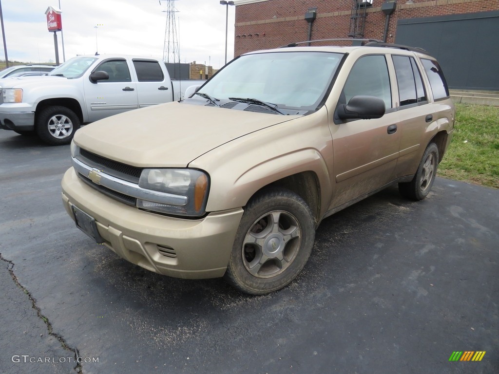 2006 TrailBlazer LS 4x4 - Sandstone Metallic / Light Cashmere/Ebony photo #5