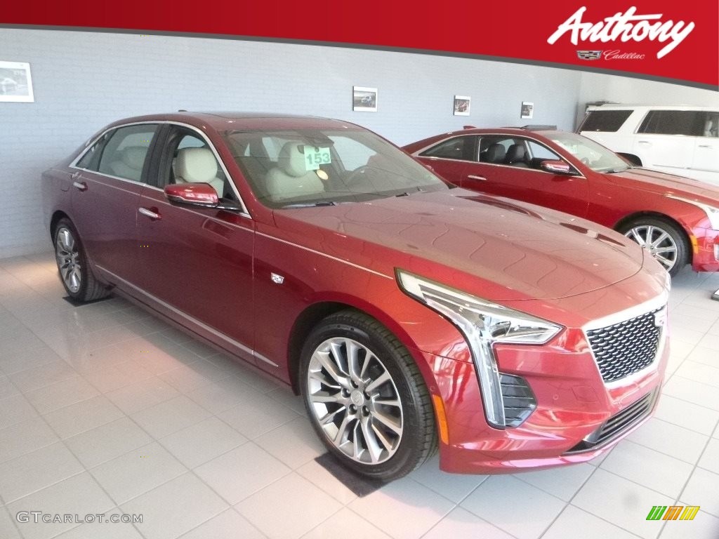 2019 CT6 Premium Luxury AWD - Red Horizon Tintcoat / Sahara Beige/Jet Black photo #1