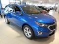 2019 Kinetic Blue Metallic Chevrolet Equinox LT AWD  photo #3