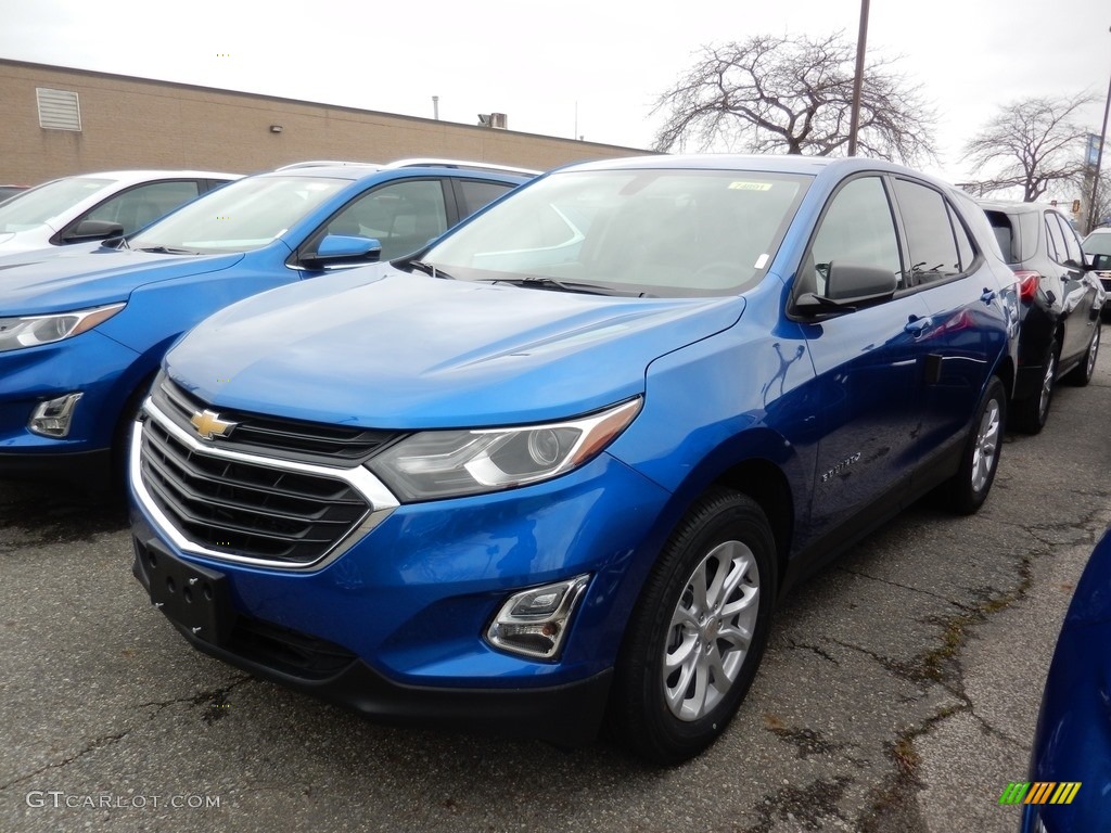 2019 Equinox LS AWD - Kinetic Blue Metallic / Medium Ash Gray photo #1