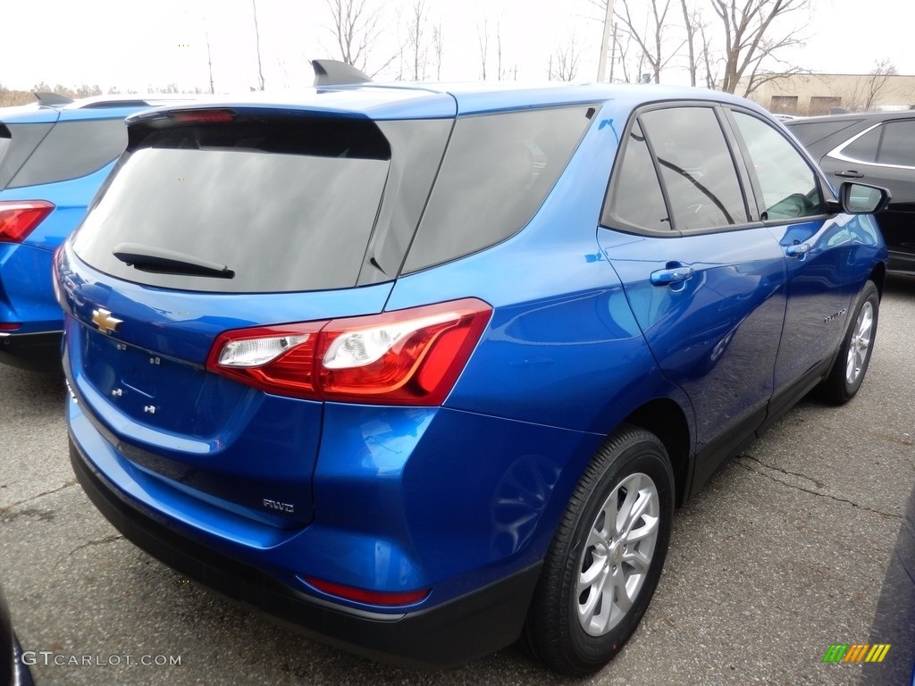 2019 Equinox LS AWD - Kinetic Blue Metallic / Medium Ash Gray photo #4