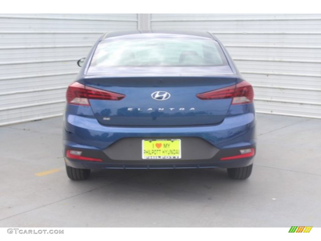 2019 Elantra SE - Lakeside Blue / Gray photo #7