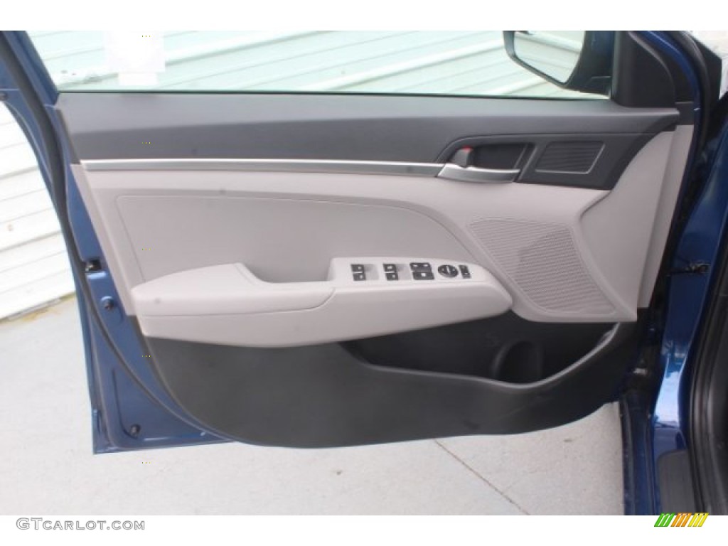2019 Elantra SE - Lakeside Blue / Gray photo #9