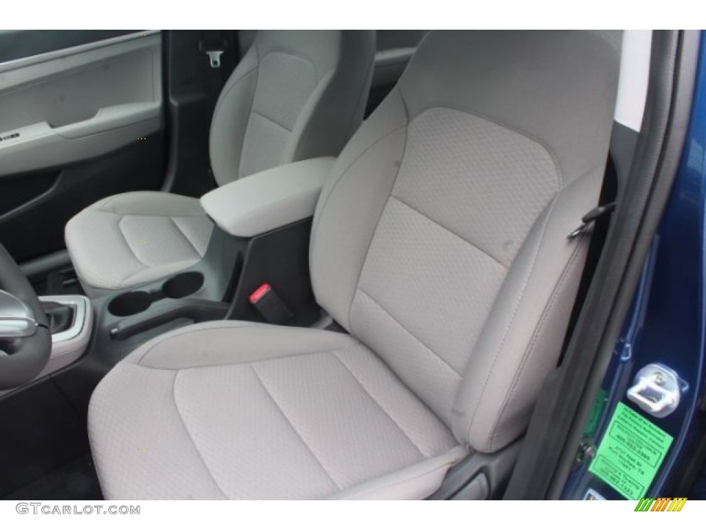 2019 Elantra SE - Lakeside Blue / Gray photo #10