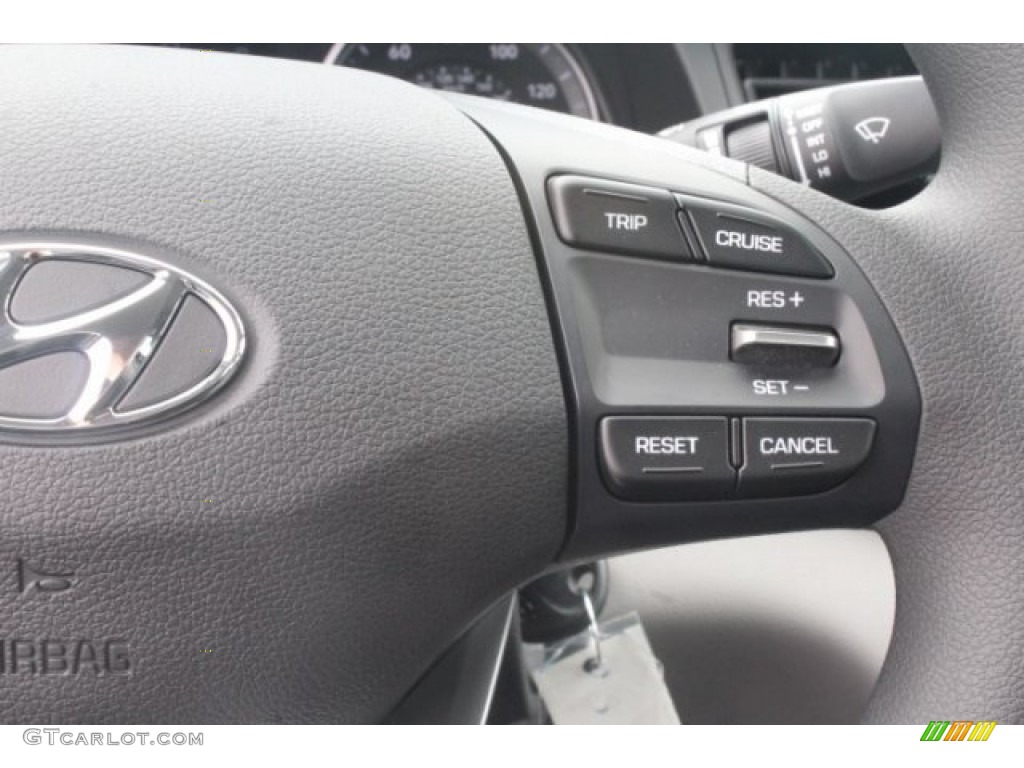 2019 Elantra SE - Lakeside Blue / Gray photo #15