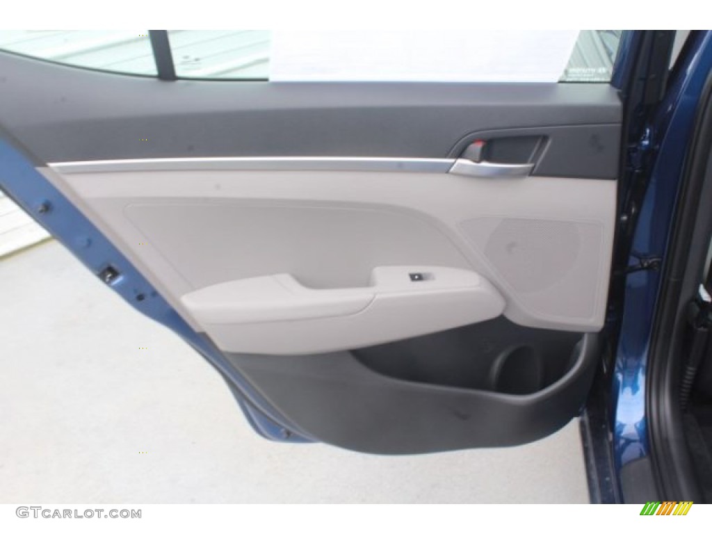 2019 Elantra SE - Lakeside Blue / Gray photo #16
