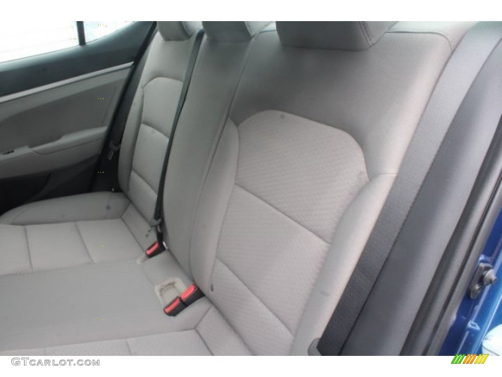 2019 Elantra SE - Lakeside Blue / Gray photo #17