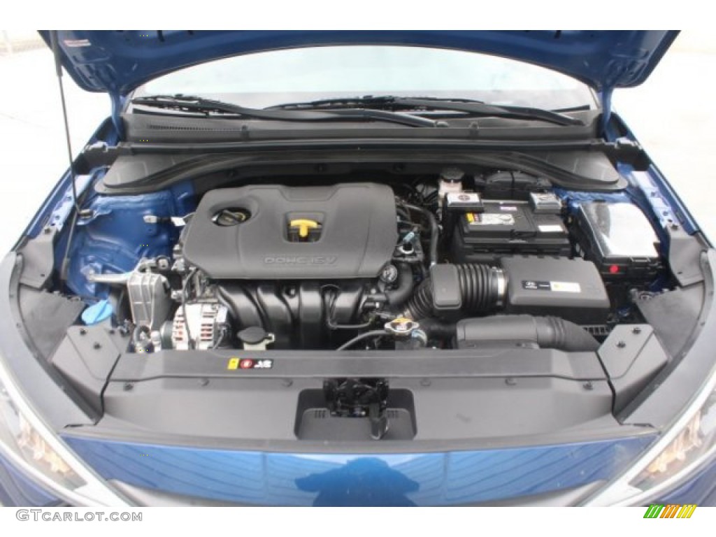 2019 Elantra SE - Lakeside Blue / Gray photo #21