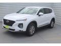 2019 Quartz White Hyundai Santa Fe SEL  photo #4