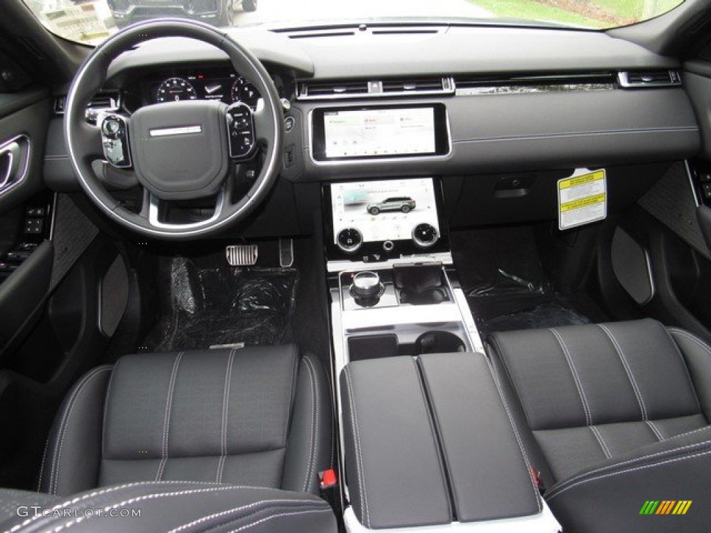 2019 Range Rover Velar R-Dynamic HSE - Byron Blue Metallic / Ebony photo #4