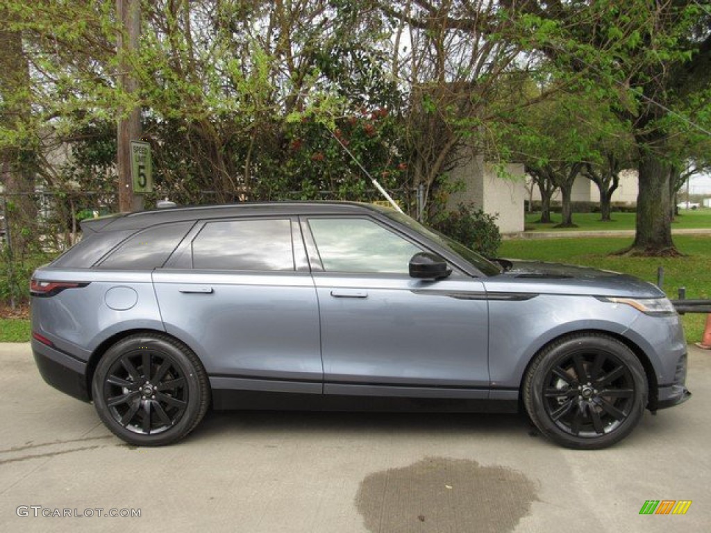 Byron Blue Metallic 2019 Land Rover Range Rover Velar R-Dynamic HSE Exterior Photo #132400327